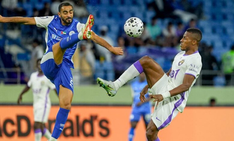 رامون ميريز وجلوبر ليما يقودان النصر لتعادل مثير أمام العين