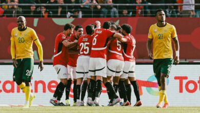 بعشرة لاعبين.. مصر أول المتأهلين لدور الـ16 بعد إسقاط جنوب إفريقيا