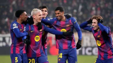 رباعية كتالونية في شباك سلافيا براغ