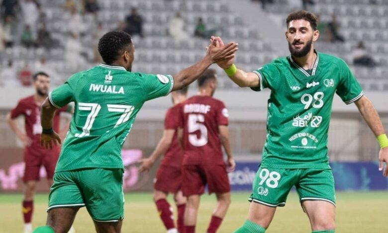 العربي يمطر شباك الشباب بخماسية نظيفة في الدوري الكويتي