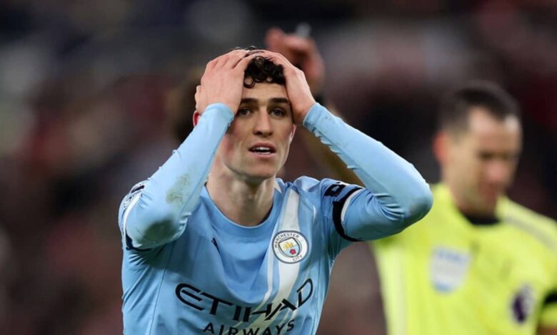 مانشستر سيتي يصطدم بدفاع سندرلاند ويكتفي بنقطة خارج الديار