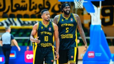 كرة سلة.. الاتحاد يتألق على أرضه ويقتنص فوزًا صعبًا أمام كاظمة الكويتي