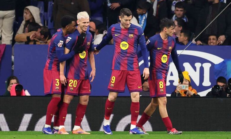 فيرمين لوبيز يحبط إسبانيول في لمح البصر ويهدي برشلونة فوزًا غاليًا