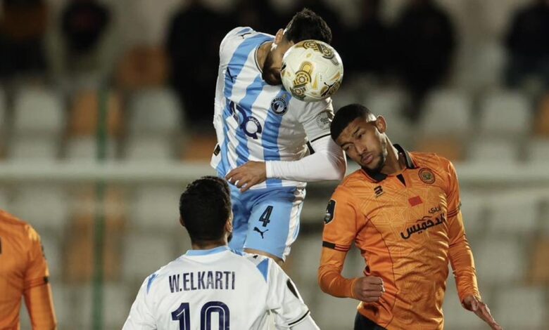 نهضة بركان يعجز عن فك شفرة بيراميدز في مباراة مليئة بالفرص الضائعة