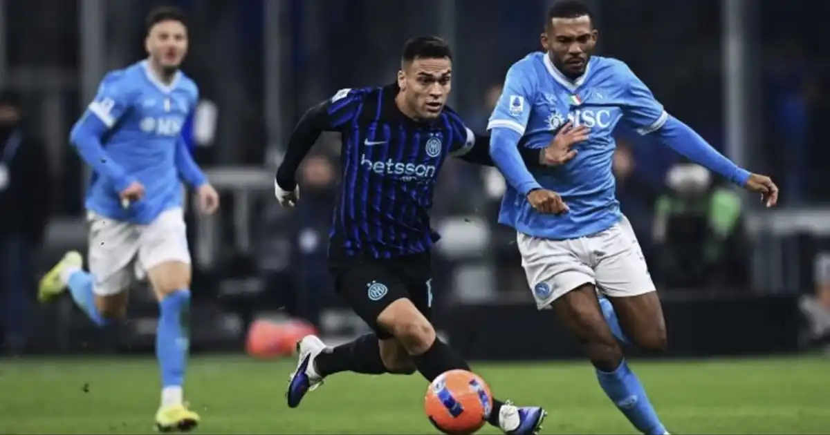 لاوتارو مارتينيز وجيسوس في مباراة الإنتر ونابولي بالدوري الإيطالي - 11 يناير 2026