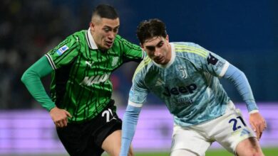 يوفنتوس يفرض كلمته بثلاثية نظيفة أمام ساسولو في الكالتشيو