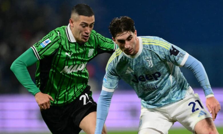 يوفنتوس يفرض كلمته بثلاثية نظيفة أمام ساسولو في الكالتشيو