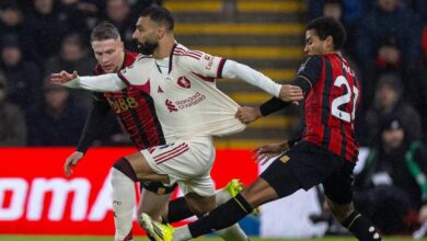 بورنموث يكسر سلسلة ليفربول بفوزٍ قاتل على ملعب فيتاليتي