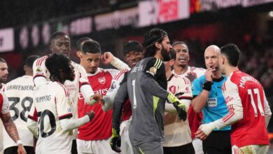 تعادل بلا أهداف يحسم قمة أرسنال وليفربول في الدوري الإنجليزي