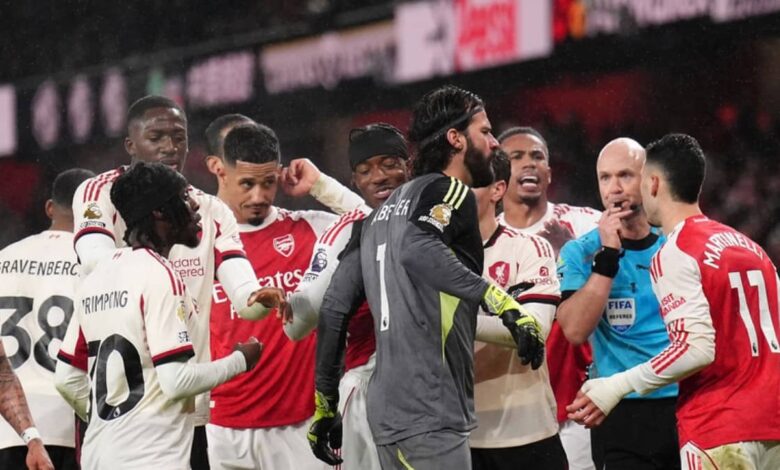 تعادل بلا أهداف يحسم قمة أرسنال وليفربول في الدوري الإنجليزي