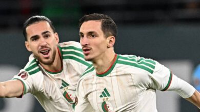 الجزائر تعبر الكونغو الديمقراطية بهدف قاتل وتبلغ ربع النهائي