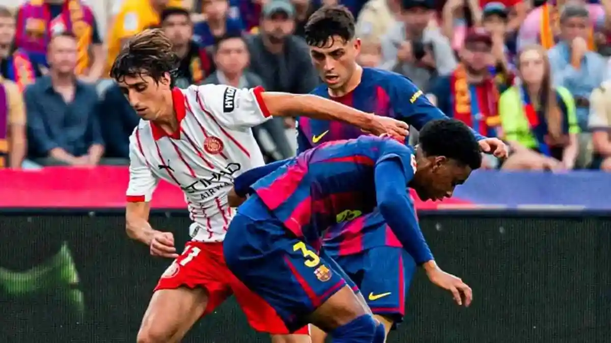 جيرونا يصعق برشلونة ويقلب الطاولة بهدف قاتل في الليغا