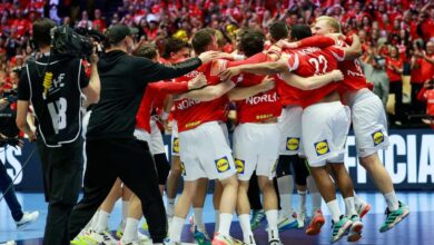 كرة يد.. الدنمارك تنهي انتظار دام 14 عامًا وتظفر بلقب أوروبا بالفوز على ألمانيا