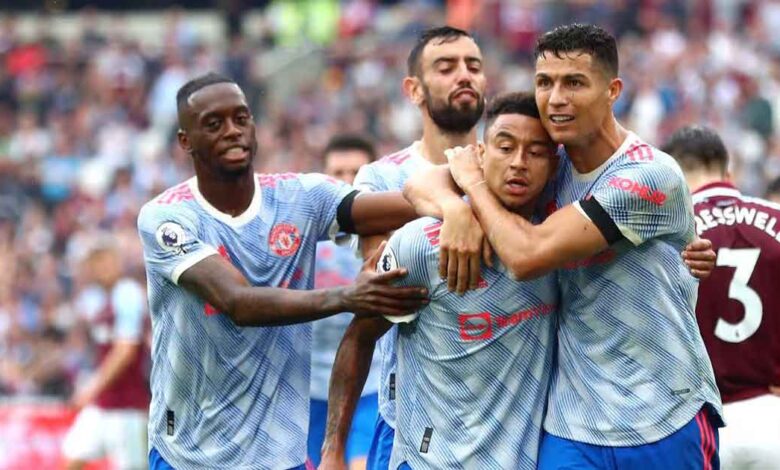 كم عدد مرات فوز مانشستر يونايتد على ملعب وست هام "لندن الاولمبي"؟