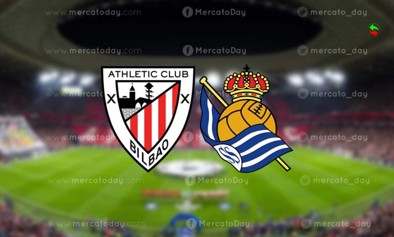 بث مباشر | شاهد مباراة أتلتيك بلباو وريال سوسيداد في كأس ملك إسبانيا