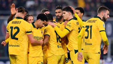 ميلان يعود من بولونيا بانتصار كبير في ختام الجولة 23