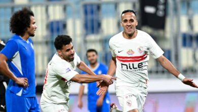 ناصر منسي يُعيد الزمالك للوصافة بهدف حاسم في سموحة