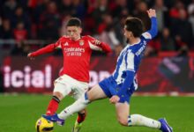 ريمونتادا بنفيكا تحرم بورتو من فوز مهم في قمة الدوري