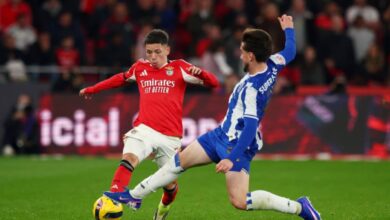 ريمونتادا بنفيكا تحرم بورتو من فوز مهم في قمة الدوري