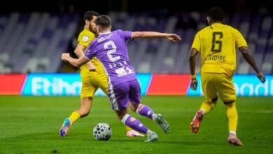 العين يهزم الوصل بثنائية نظيفة في الدوري الإماراتي