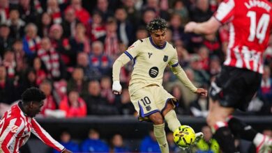 بلمسة عبقرية من يامال… برشلونة يُسكت أسود الباسك في سان ماميس