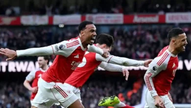 أرسنال يحسم ديربي لندن ويهزم تشيلسي بثنائية في الدوري الإنجليزي